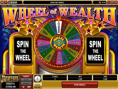 wheel of wealth slot online